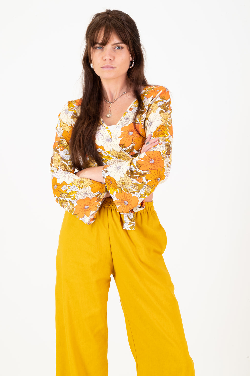 Gabrielle Trousers - Mustard