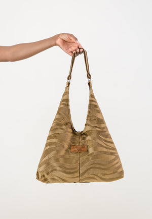 Matilde Bag Bronze Zebra