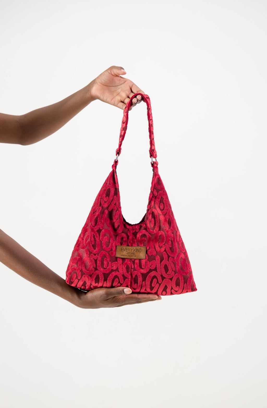 Mini Matilde Bag Red Leopard Swirls