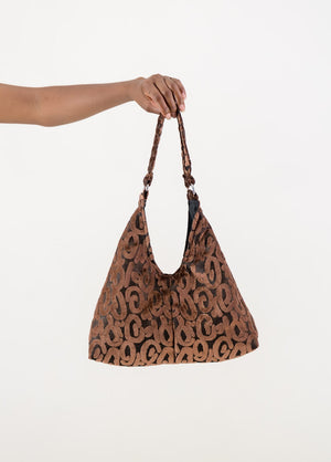 Mini Matilde Bag Brown Leopard Swirls