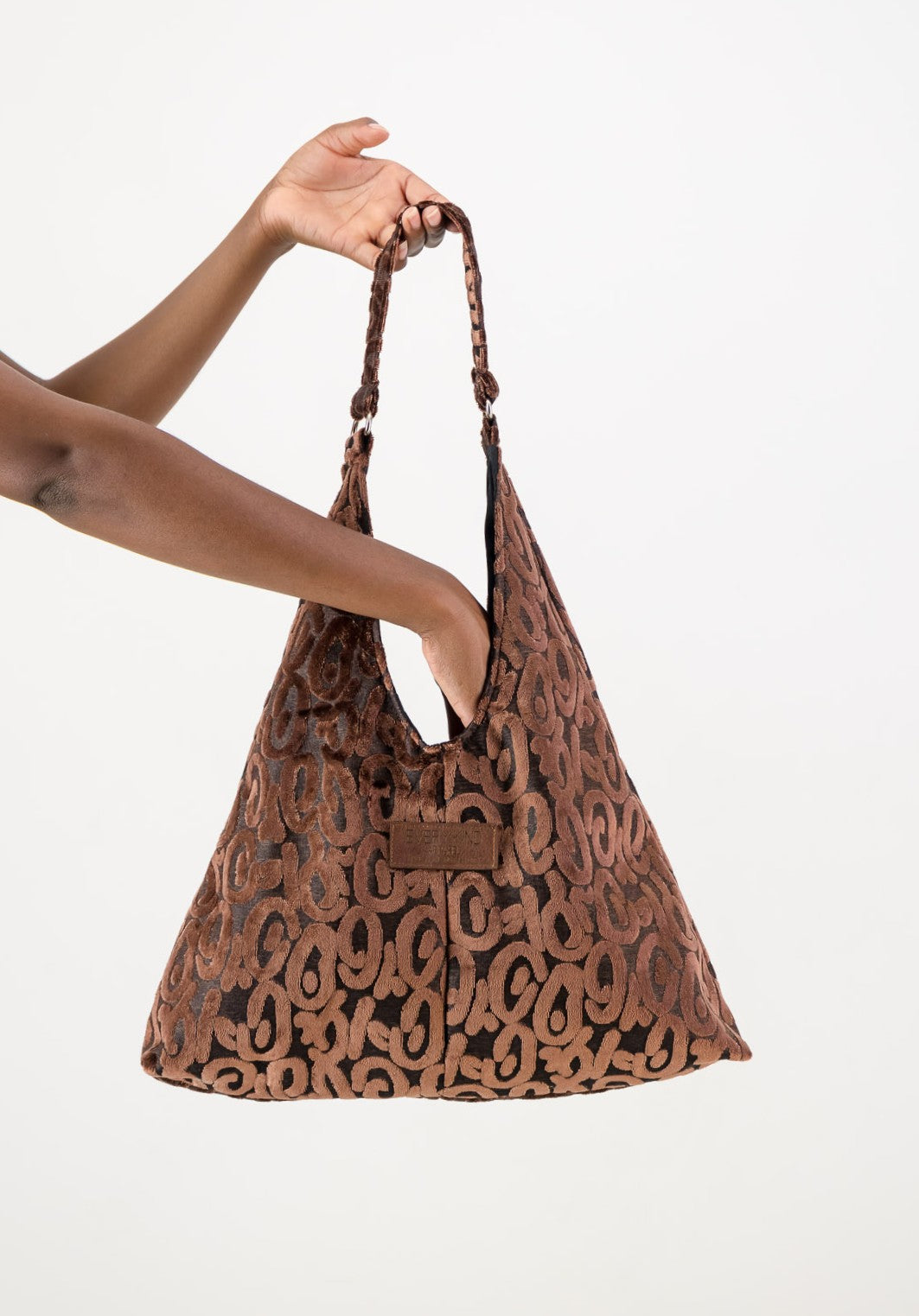 Matilde Bag Brown Leopard Swirls