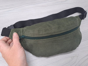 Moonbag- Olive Corduroy